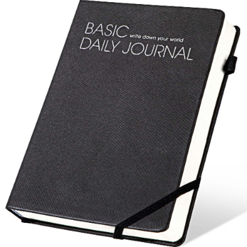 Basic Daily Journal: 256 Pages of Elegance and Efficiency