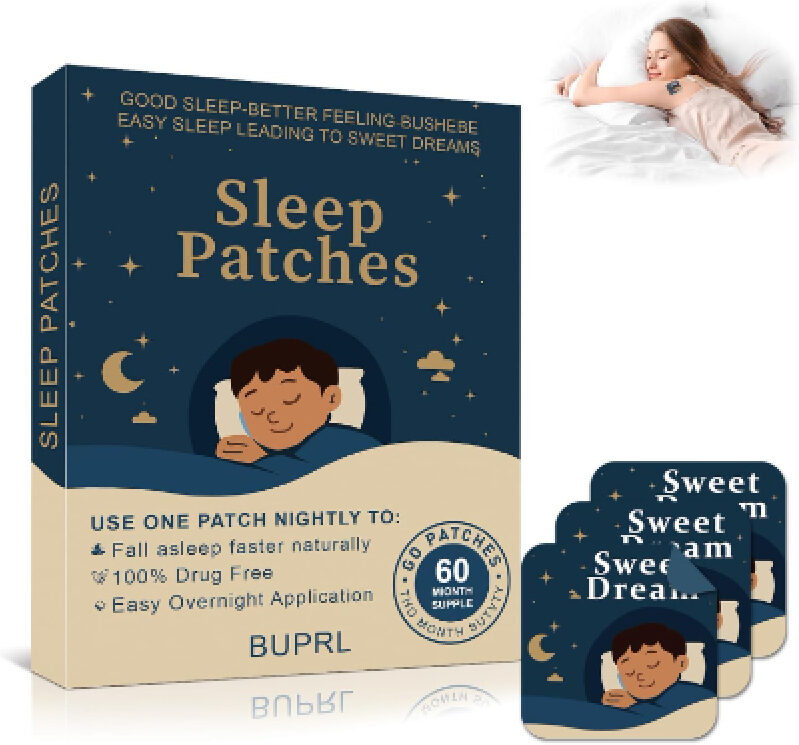BUPRL Sleep Patches - Natural Sleep Aid for Sweet Dreams