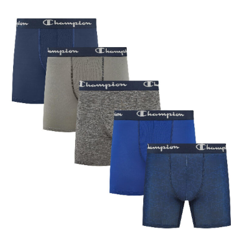 Champion Men's Plain Corner Underwear 5-Pack