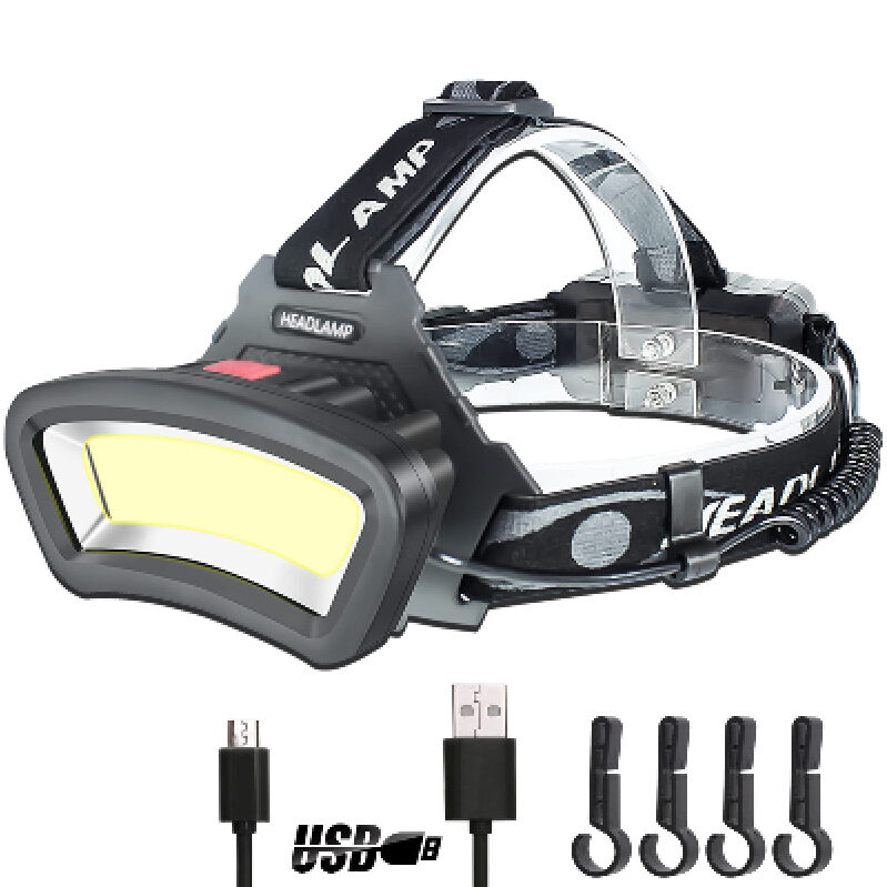 DARKBEAM Headlamp - High-Powered USB Rechargeable LED Headlamp