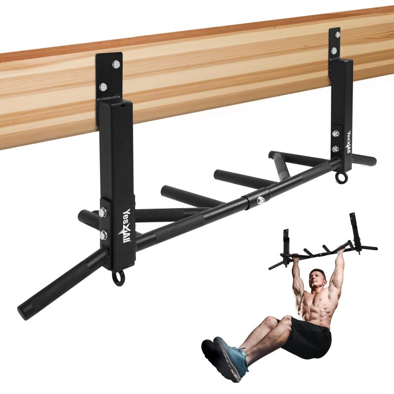 Yes4All Heavy Duty Wall Mounted Pull Up Bar
