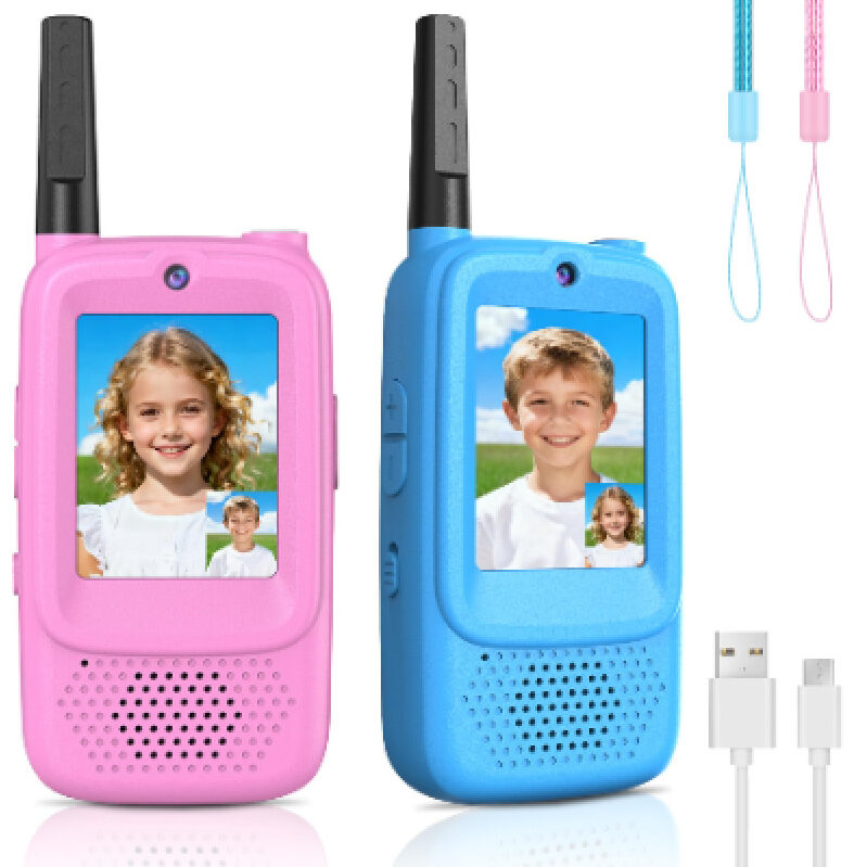 ZENLEA Kids Visual Walkie Talkie - 2 Pack
