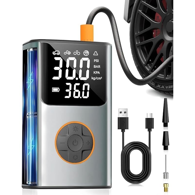 Efficient 12V 150PSI Portable Air Compressor for Quick Tire Inflation