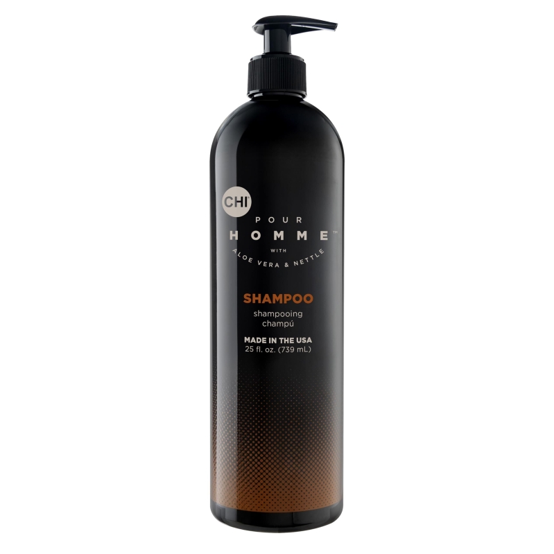 CHI Pour Homme Moisturizing Daily Shampoo, Fresh Woody Scent, 25oz