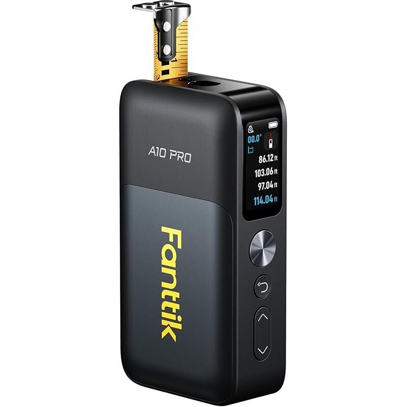 Versatile Fanttik A10 Pro 2-in-1 Laser & Tape Measure - High Accuracy