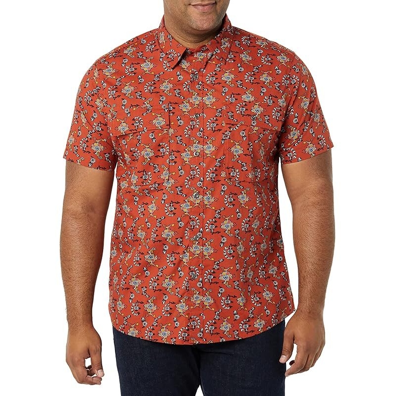 Amazon Essentials Men's Slim-Fit Short-Sleeve Two-Pocket Utility Shirt - Versatile, Comfortable, and Stylish
