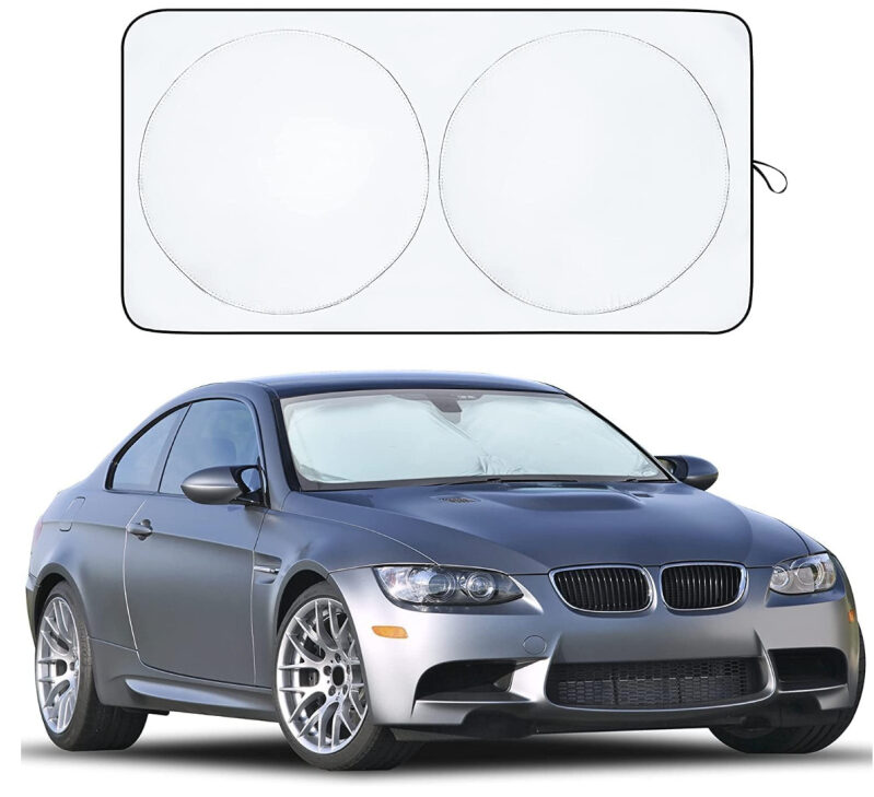 EcoNour Car Windshield Sun Shade - 99% Heat Blocker