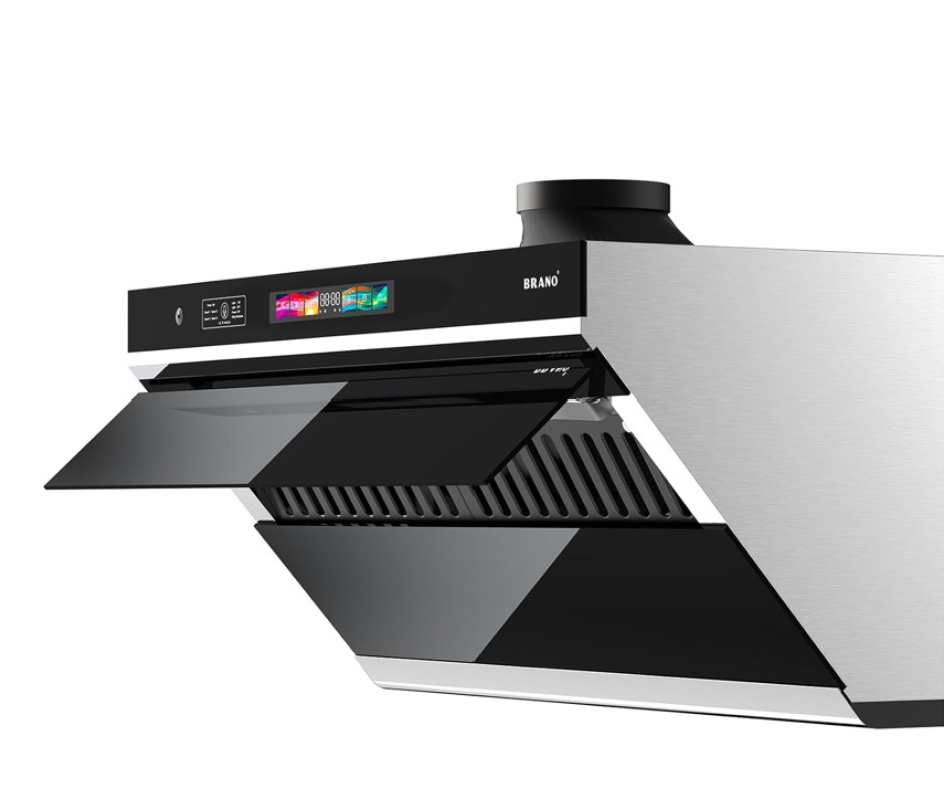 High-Efficiency BRANO 30-Inch Under Cabinet Range Hood, 900 CFM Power