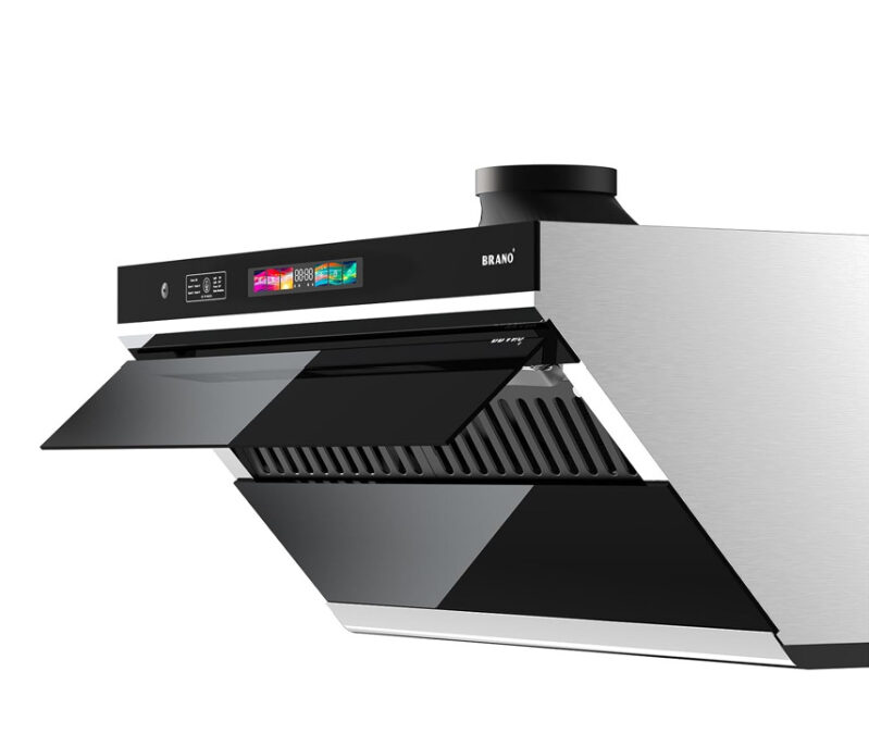 High-Efficiency BRANO 30-Inch Under Cabinet Range Hood, 900 CFM Power
