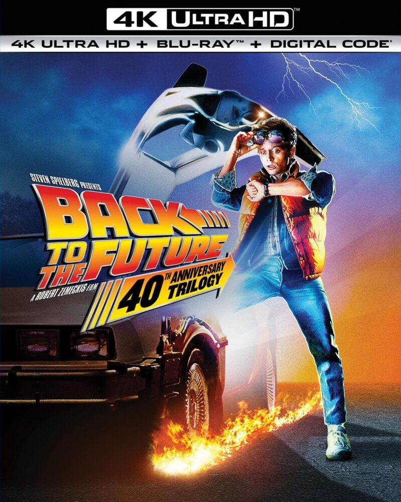 Back to the Future Trilogy 40th Anniversary Edition 4K UHD + Blu-ray