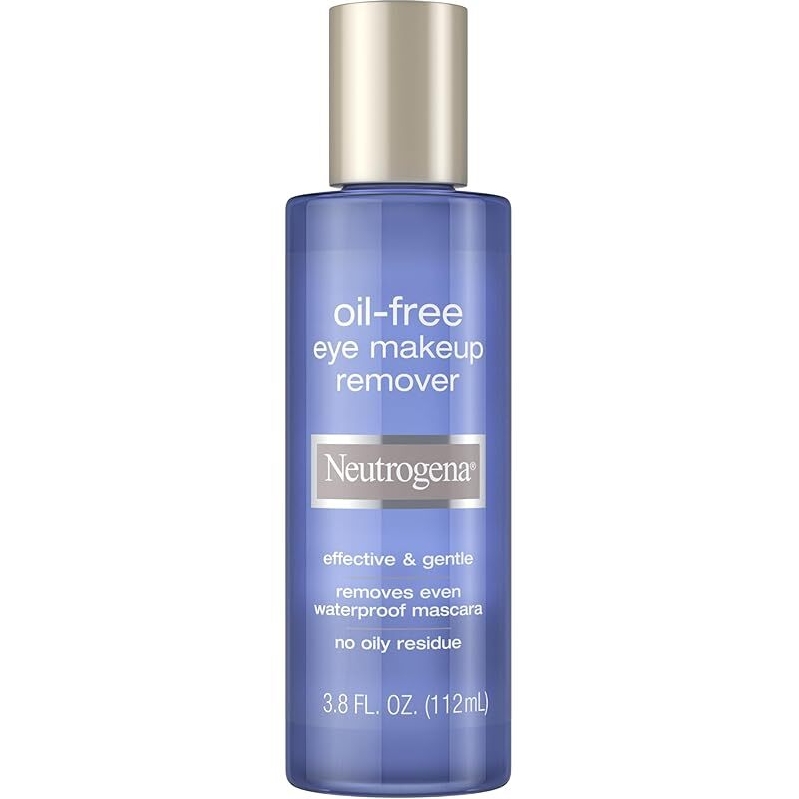 Neutrogena Gentle Oil-Free Eye Makeup Remover & Cleanser - Effective & Gentle