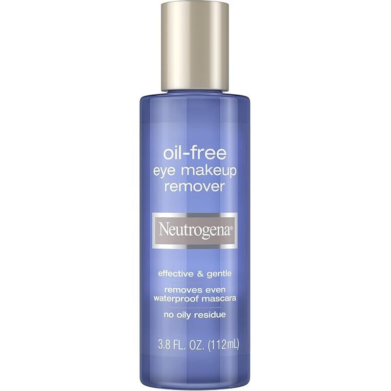 Neutrogena Gentle Oil-Free Eye Makeup Remover & Cleanser - Effective & Gentle
