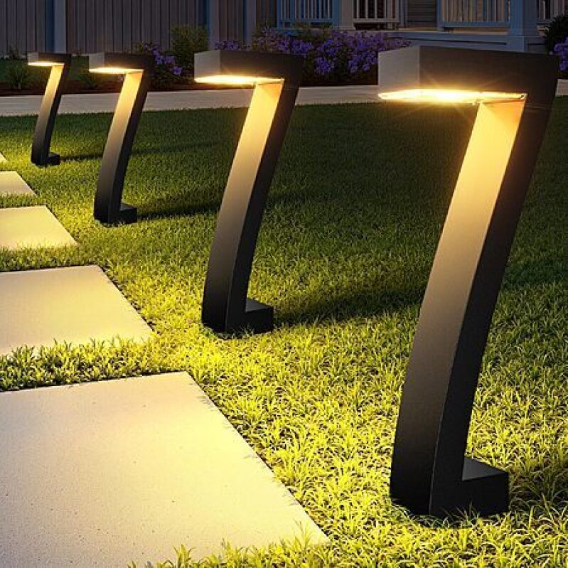 6-Pack WdtPro Solar Lights Outdoor Pathway Lights - Affordable and Eco-Friendly