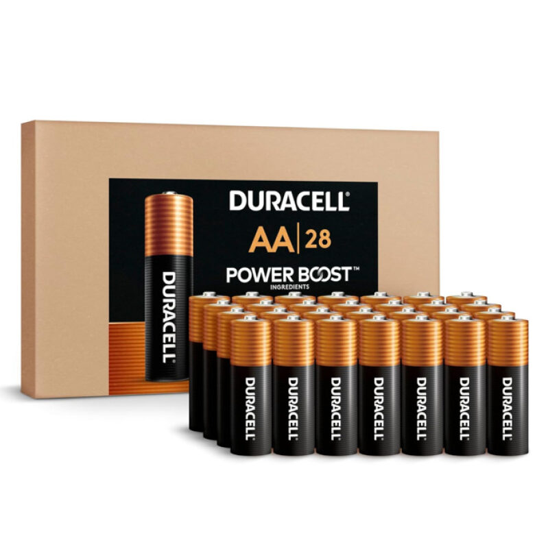Duracell Coppertop AA Batteries - 28 Pack with Power Boost