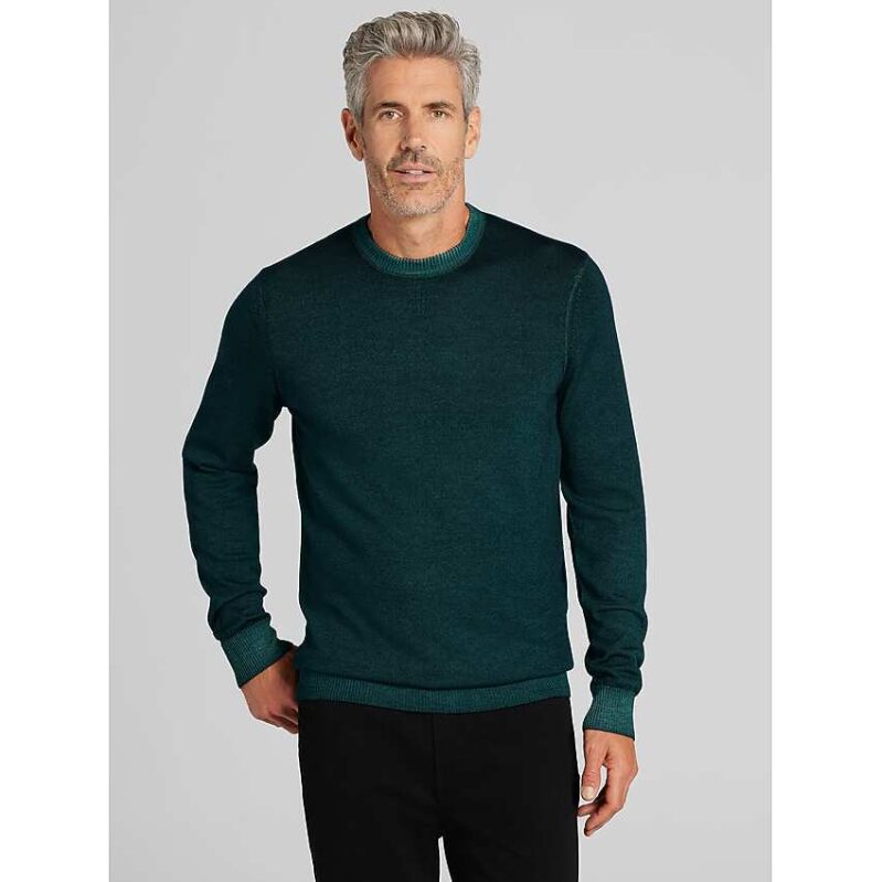 Joseph Abboud Crewneck Sweater: Premium Merino Wool for Ultimate Comfort