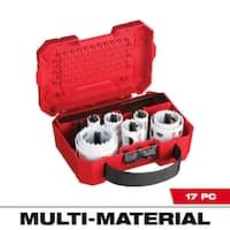 Milwaukee Hole Dozer General Purpose Bi-Metal Hole Saw Set 17pcs