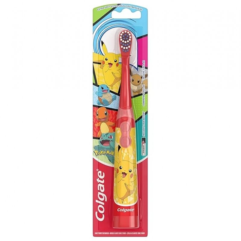 Affordable Colgate Kids Powered Vibrating Toothbrush, Pokemon Edition