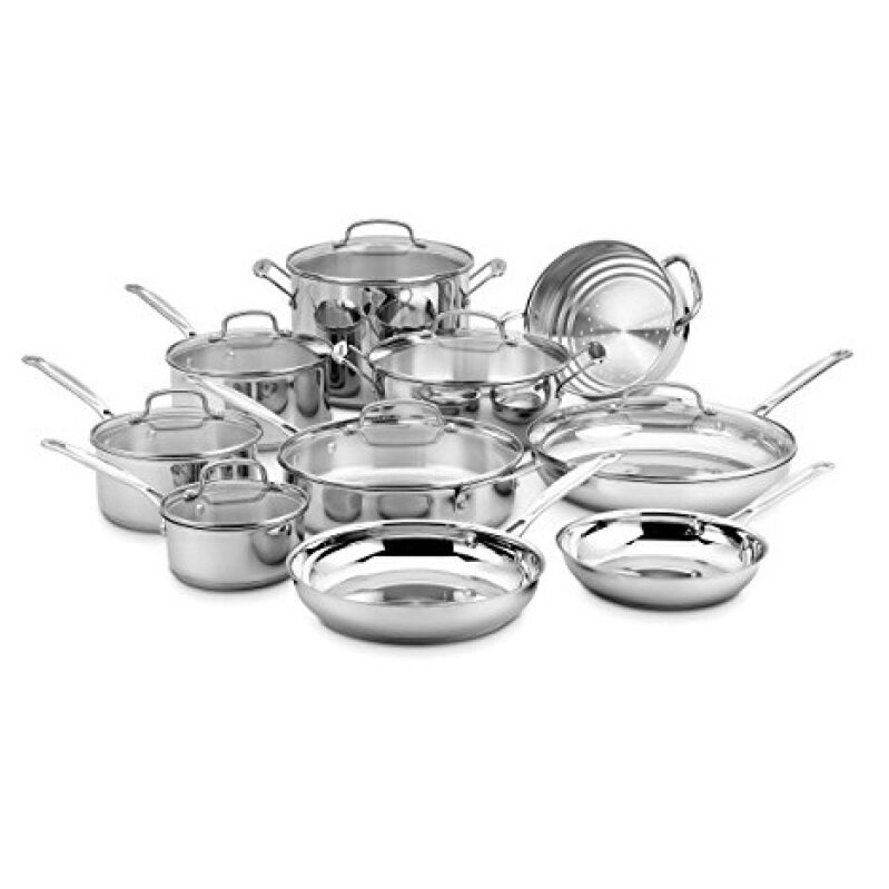 Cuisinart Gourmet 77-17N Stainless Steel Cookware Set on Sale
