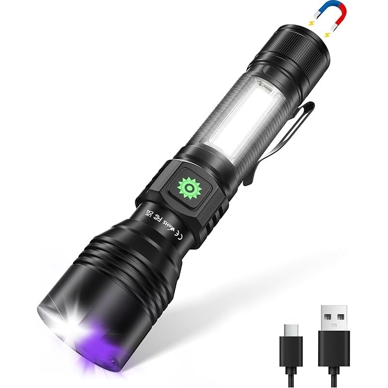 Darkdawn A2 3-in-1 USB Rechargeable Flashlight