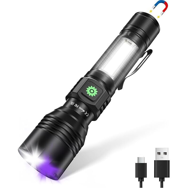 Darkdawn A2 3-in-1 USB Rechargeable Flashlight