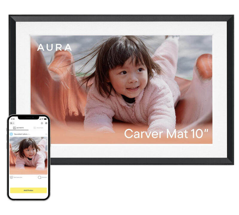 Aura 10.1 Inch HD Digital Picture Frame - Instant Photo Sharing