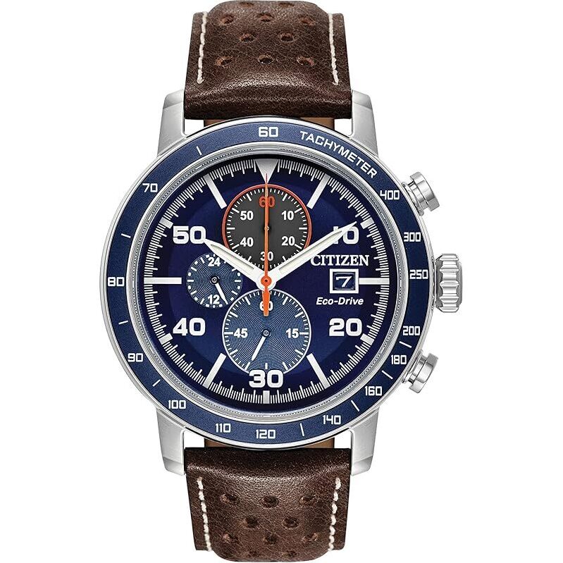 Citizen Brycen Eco-Drive Chronograph Men's Watch - Stylish and Eco-Friendly