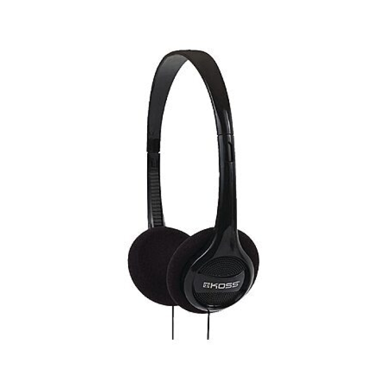 Koss KPH7 Lightweight Portable Headphones - Black