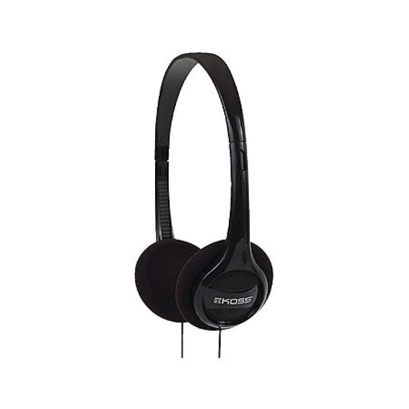 Koss KPH7 Lightweight Portable Headphones - Black