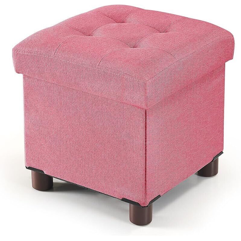 BRIAN & DANY Small Ottoman with Storage - Stylish and Functional