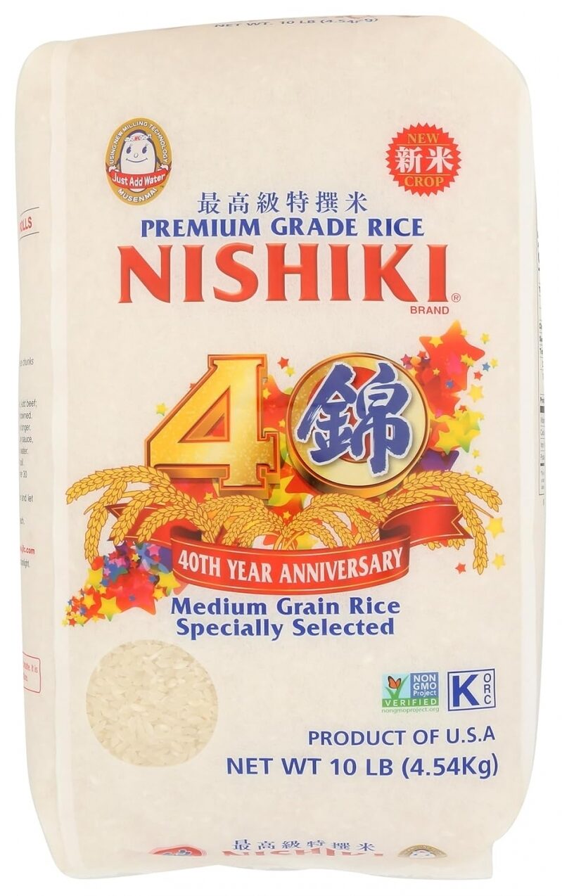 Nishiki Premium Sushi Rice - 10lbs