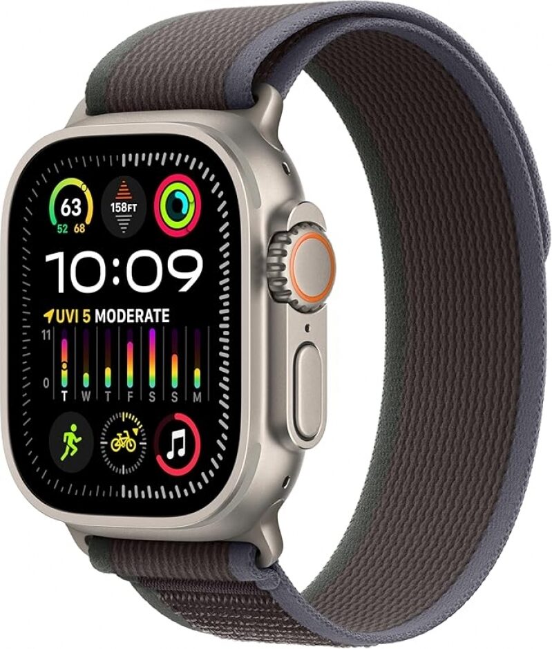 Apple Watch Ultra 2 GPS + Cellular 49mm: Rugged Titanium Smartwatch with Extra-Long Battery Life