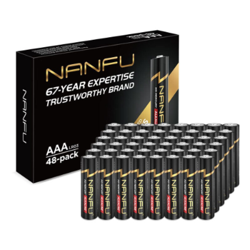 Bulk AAA Alkaline Batteries - Reliable Power for Everyday Use