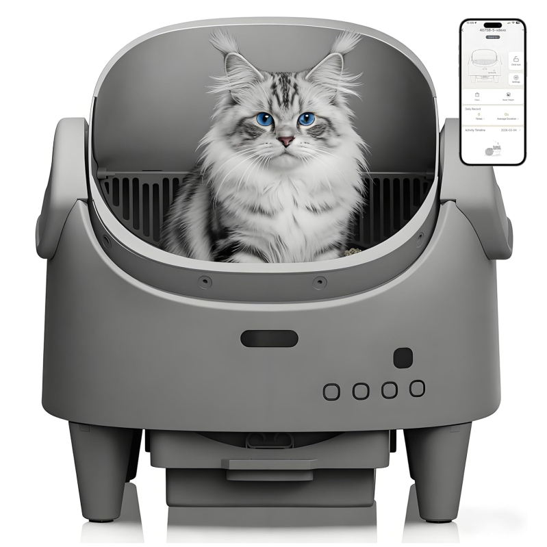Garvee Self Cleaning Litter Box - 60% OFF