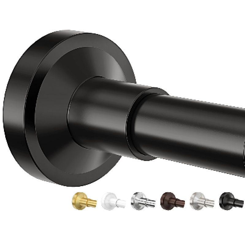 Sleek and Durable Shower Curtain Rod - Extendable 32-75 Inches