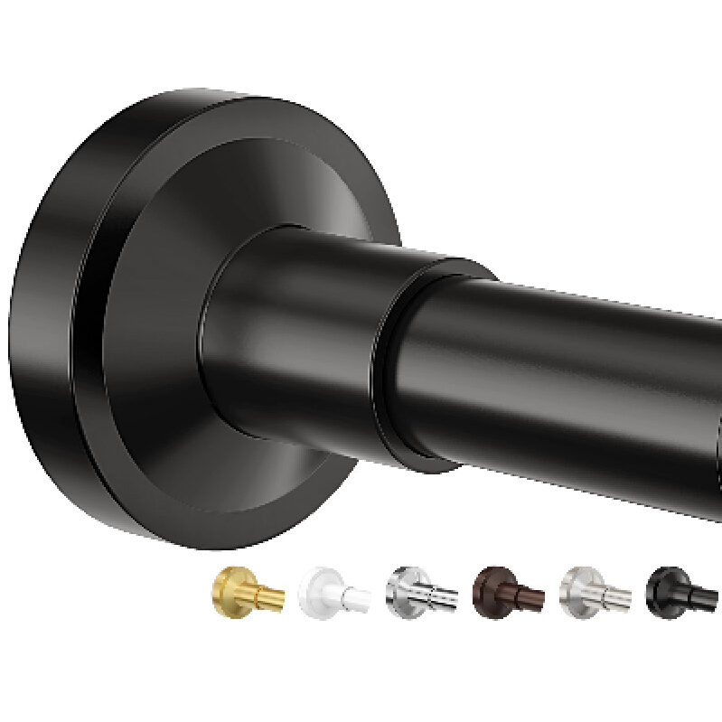 Sleek and Durable Shower Curtain Rod - Extendable 32-75 Inches