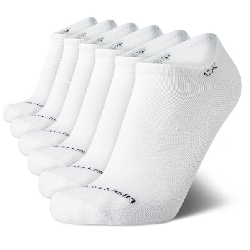 Calvin Klein Men's Invisible Socks - 6 Pairs