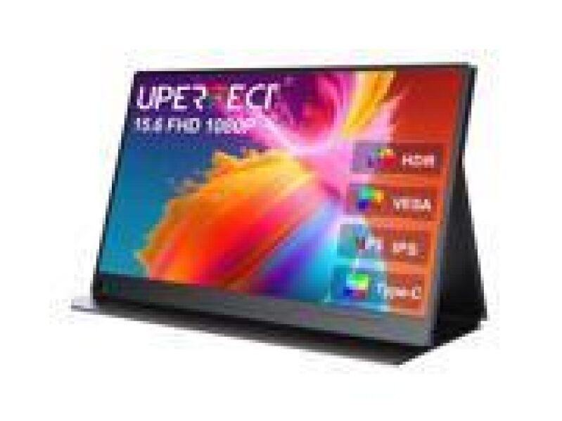 UPERFECT M156T03-W 15.6-inch FHD USB-C Portable Laptop Monitor - Enhance Your Workspace