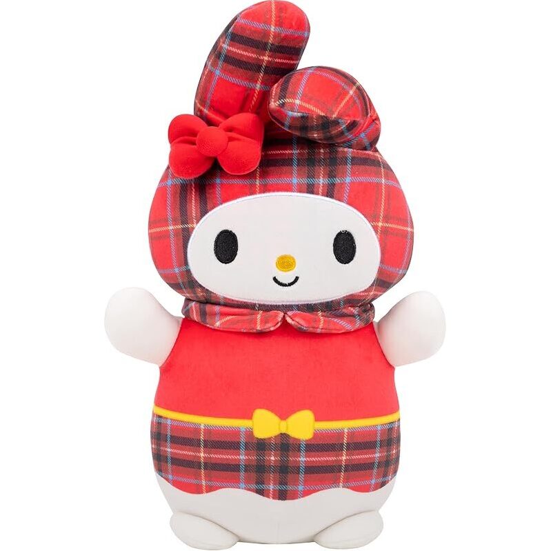 Red Plaid My Melody HugMees - Squishmallows Original Sanrio 10in