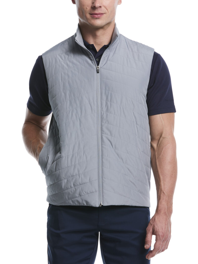 Ben Hogan Men's & Big Men's Performance Quilted Puffer Vest - Lightweight, Warmth, UV Protection