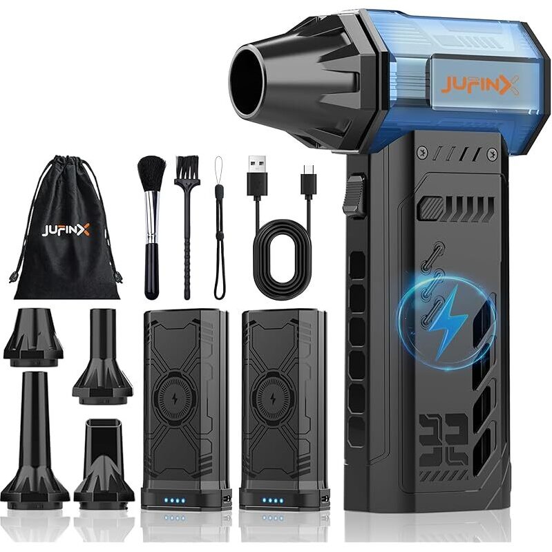 JUFINX 250000RPM Air Duster - Powerful Dust Removal Tool
