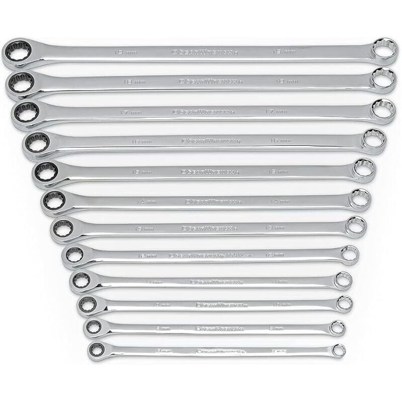 GEARWRENCH 12 Pc. Gearbox XL Ratcheting Wrench Set - Premium Quality Tools