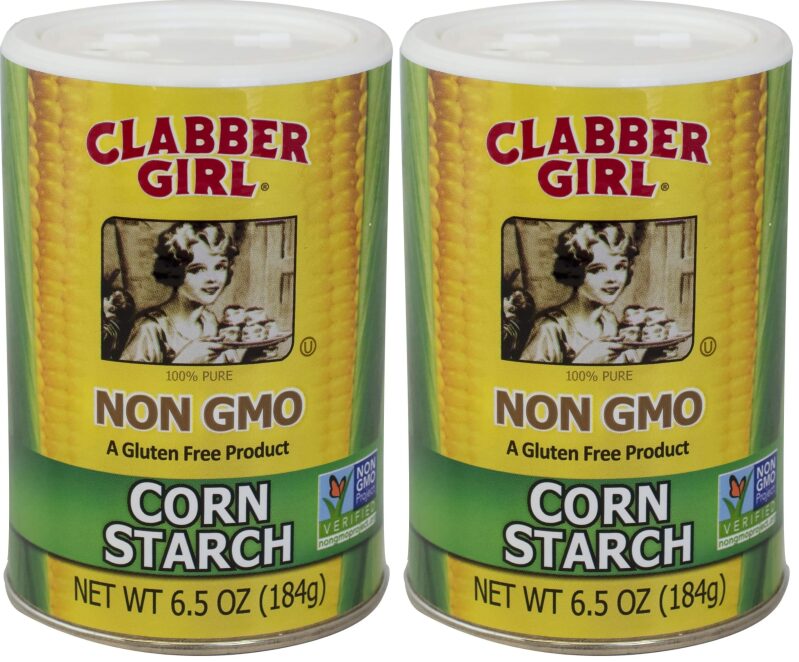 2-Pack Clabber Girl Non-GMO Corn Starch, Gluten Free 6.5oz
