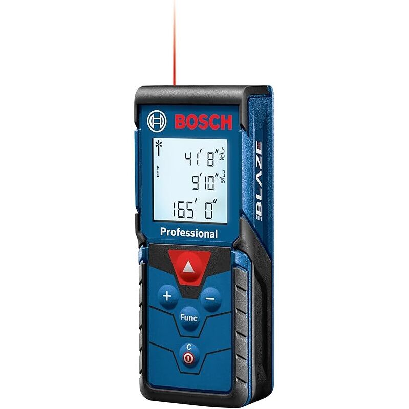 Bosch BLAZE Pro GLM165-40 165 Ft. Laser Measure - Precision and Ease in One Package
