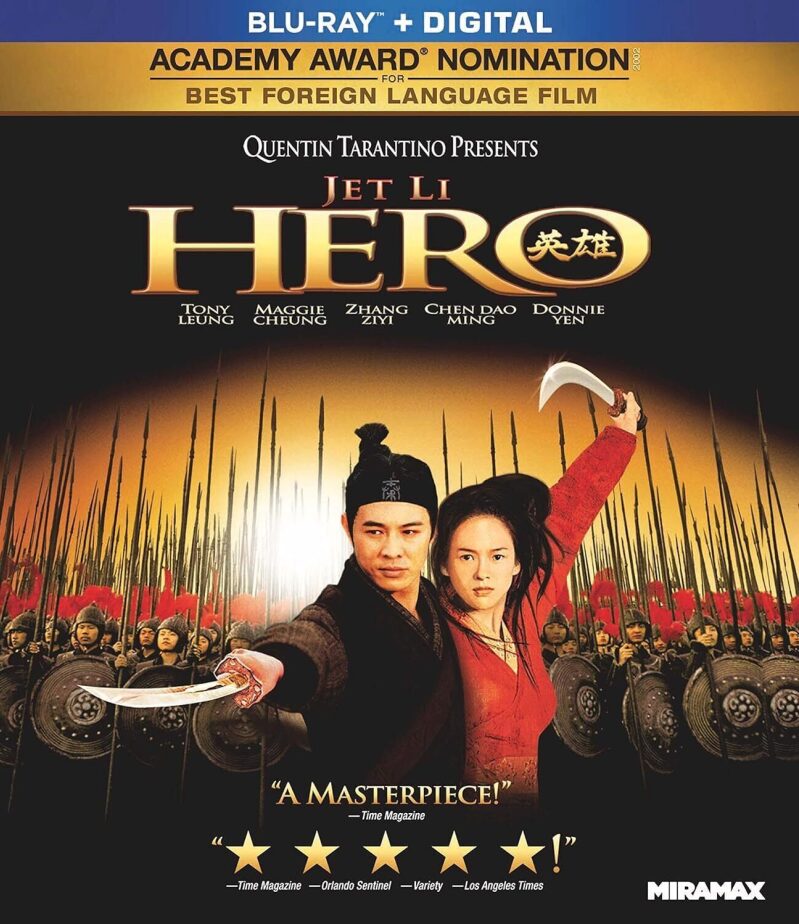 HERO Blu-ray + Digital - Jet Li's Epic Martial Arts Film