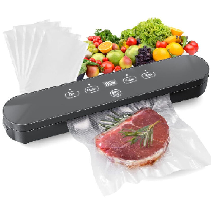 Portable Vacuum Sealer for Fresh Food - Save Space and Time