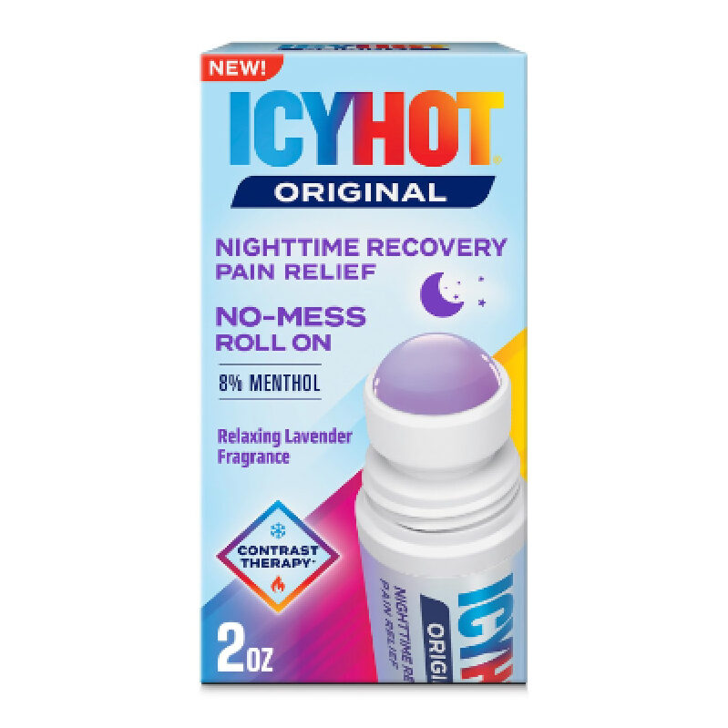 Icy Hot Original Nighttime Recovery Pain Relief Roll-On