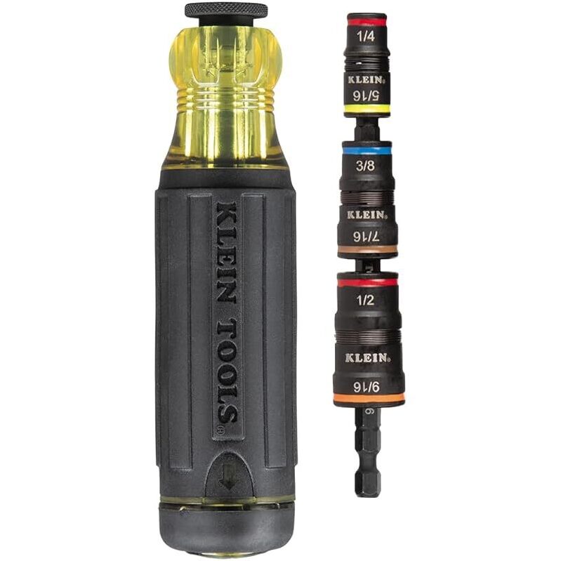 Klein Tools 32303HD 20-in-1 Impact Driver Set: Essential Screwdriving & Nut Driving Tools