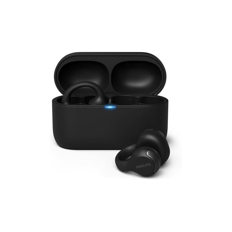 Philips TAQ2000 Ear-Cuff Style True Wireless Bluetooth Earbuds - Up to 28 Hours Playtime