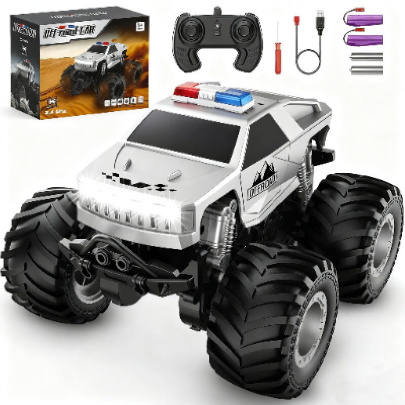 All-Terrain Carbon Brush 4WD Off-Road RC Car