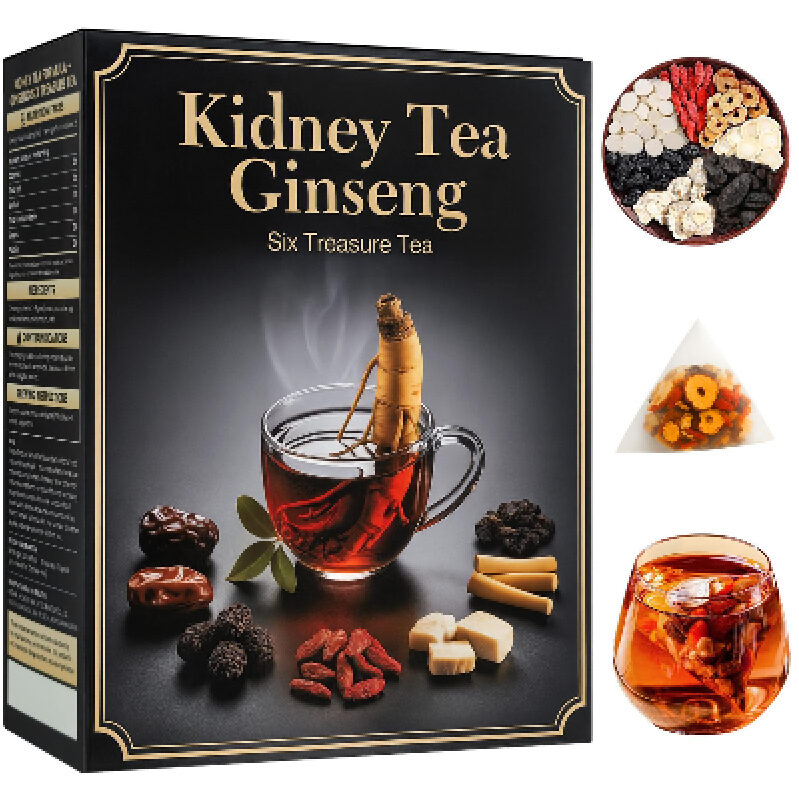 Zenvorica Six Treasure Kidney Ginseng Tea - 25 Pack